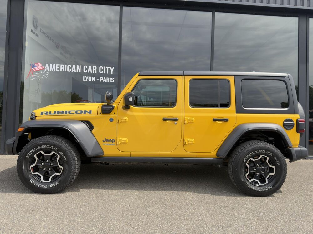 Wrangler 2.0i T 4xe - 380 - BVA 4x4 Unlimited Rubicon 2021 occasion 91830 Le Coudray-Montceaux