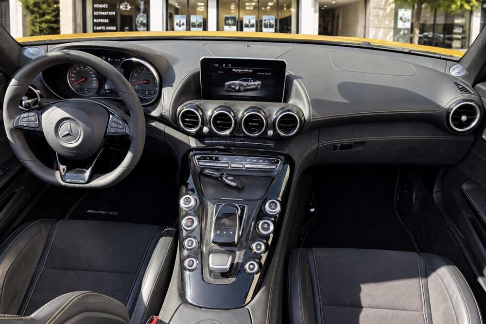 AMG GT MERCEDES C ROADSTER 4.0 V8 BITURBO 557CH CARBONE BURMESTER 2018 occasion 78760 Jouars-Pontchartrain