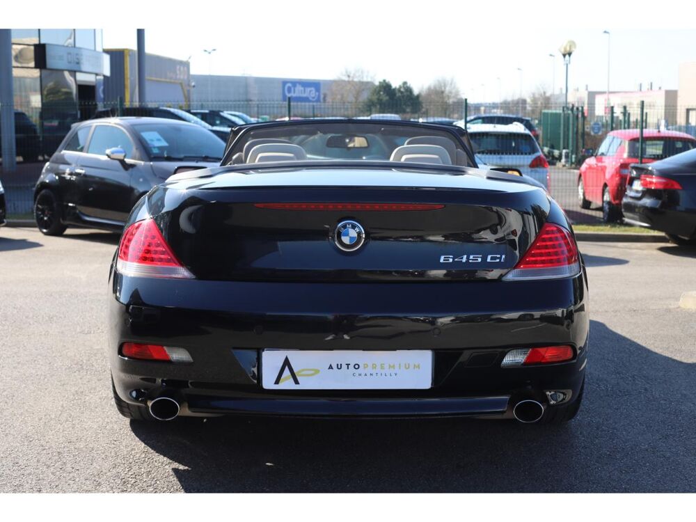 S&eacute;rie 6 645Ci Cabriolet - BVA CABRIOLET E64 645Ci PHASE 1 2004 occasion 60740 Saint-Maximin