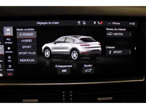 Cayenne Coup&eacute; 3.0i V6 462 BVA E-Hybrid Suivi Porsche Entretien r&eacute;cen 2020 occasion 59493 Villeneuve-d'Ascq