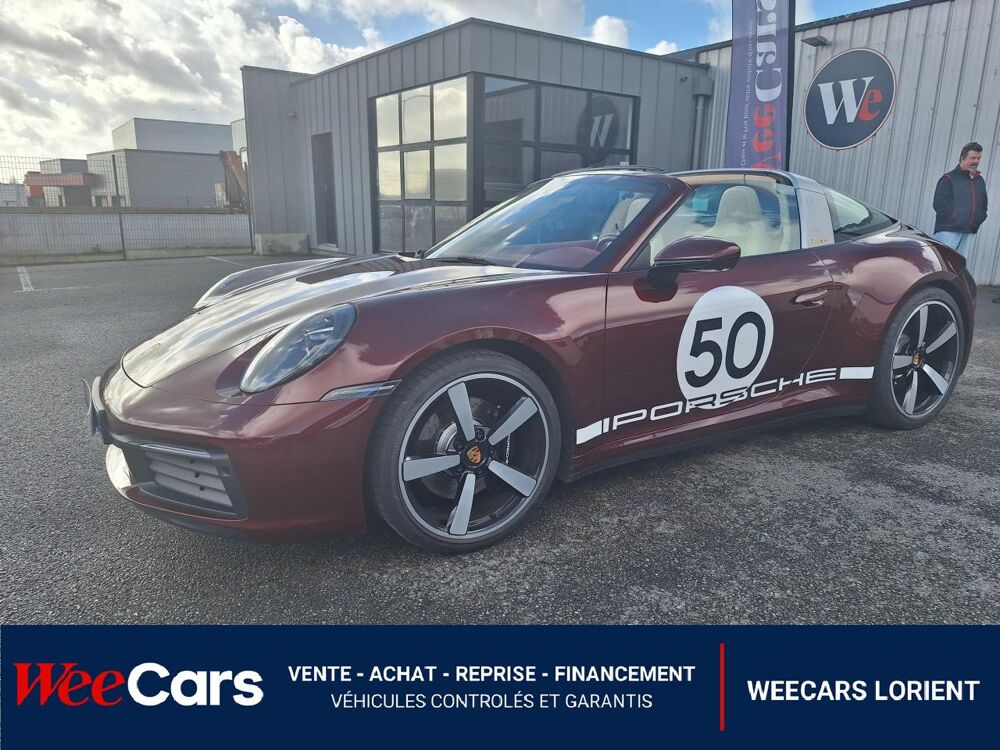 911 Targa 3.0i - 450 - TYPE 992 4S Heritage Design Edition 2020 occasion 56850 Caudan