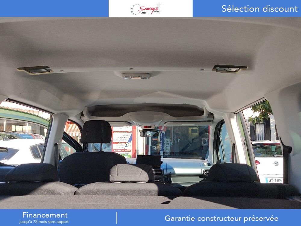 Doblo BHDI 130 EAT8 RADAR AV+AR CAMERA AR ANGLE MORT PK CONNECT PK 2025 occasion 81000 Albi