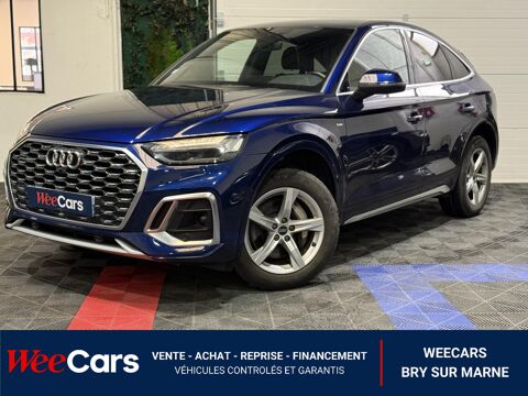 Audi Q5 SPORTBACK 2.0 50 TFSIE 299H 265 PHEV HYBRID 17.9KWH S-LINE Q 2021 occasion Bry-sur-Marne 94360