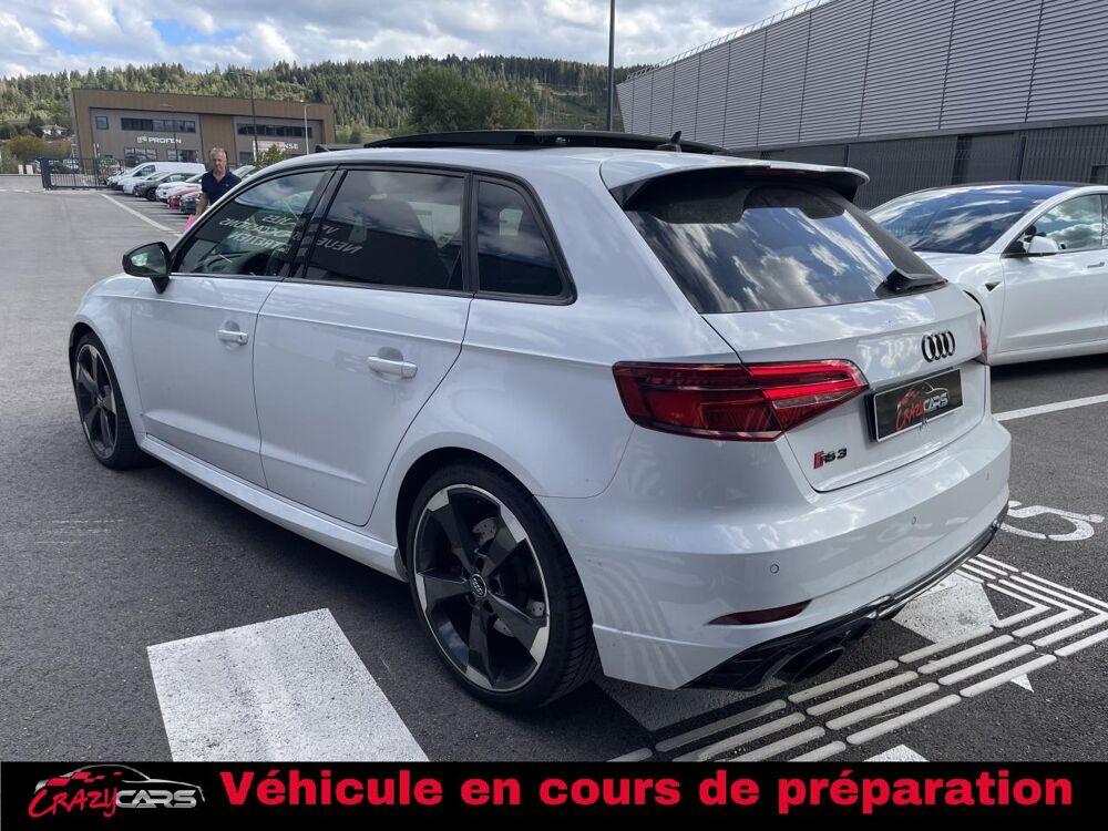 RS3 Quattro 2.5 TFSI 400 S-tronic - Cam&eacute;ra - Toit ouvrant - B & 2019 occasion 25300 Pontarlier