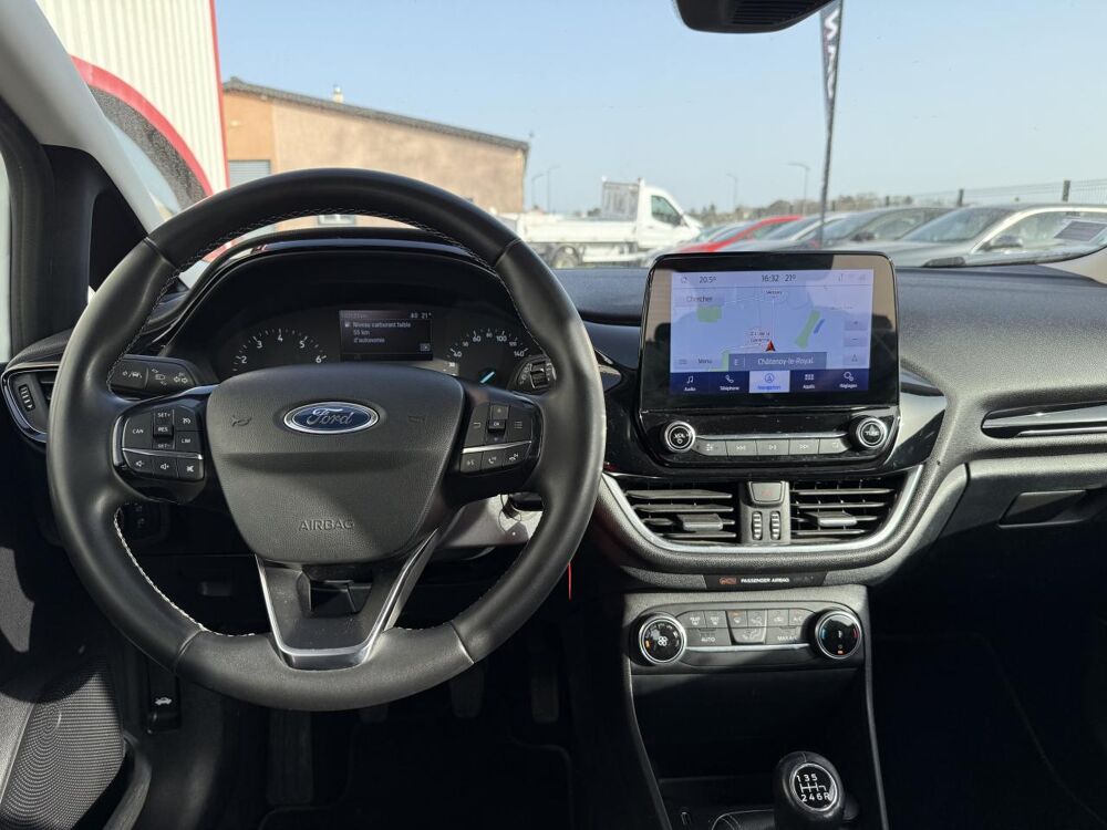 Fiesta FORD 1.0 ECOBOOST MHEV 125 CH TITANIUM BUSINESS ? HYBRIDE ES 2021 occasion 71880 Ch&acirc;tenoy-le-Royal