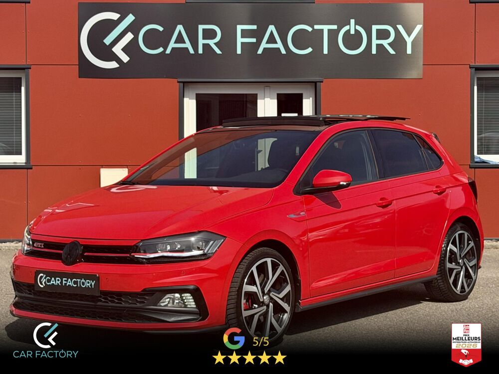 Polo GTI TSI 200 DSG Toit ouvrant Carplay Pack Hiver jante Bresci 2018 occasion 67440 Marmoutier