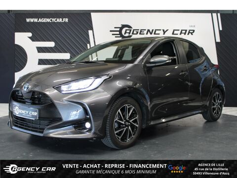 Toyota Yaris Hybrid 116h BVA Design Garantie et Suivi Toyota Cam&eacute;ra Carpl 2022 occasion Villeneuve-d'Ascq 59493