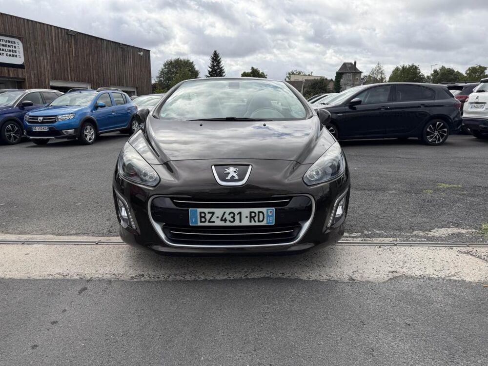308 CC 2.0 HDi FAP - 163 CABRIOLET F&eacute;line gps + clim + radar AR 2011 occasion 19100 Brive-la-Gaillarde