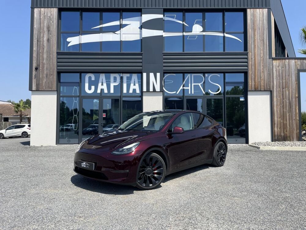 Model Y AWD PERFORMANCE + ATTELAGE - GARANTIE CONSTRUCTEUR 2023 occasion 33127 Saint-Jean-d'Illac