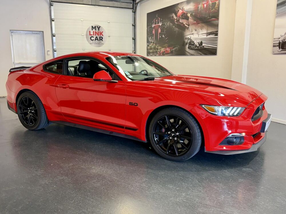 Mustang Fastback Black Shadow Edition 5.0 V8 421CV 2017 occasion 38330 Montbonnot-Saint-Martin