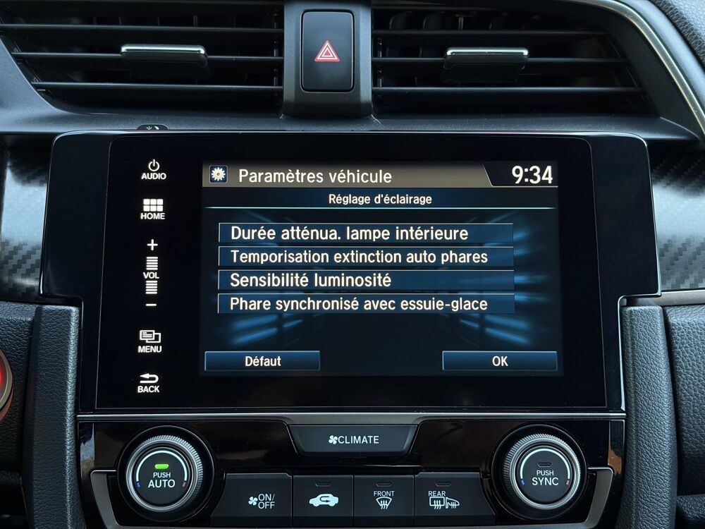 Civic Sport Plus 1.5 182 BVA 1&egrave;re Main Toit R&eacute;gulateur adaptatif C 2020 occasion 67440 Marmoutier