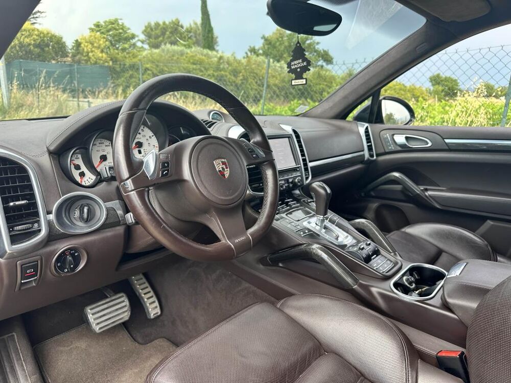 Cayenne TURBO 4.8 V8 500 CH - PCCB - BURMESTER - PDCC - SUIVI PORSCH 2010 occasion 13760 Saint-Cannat