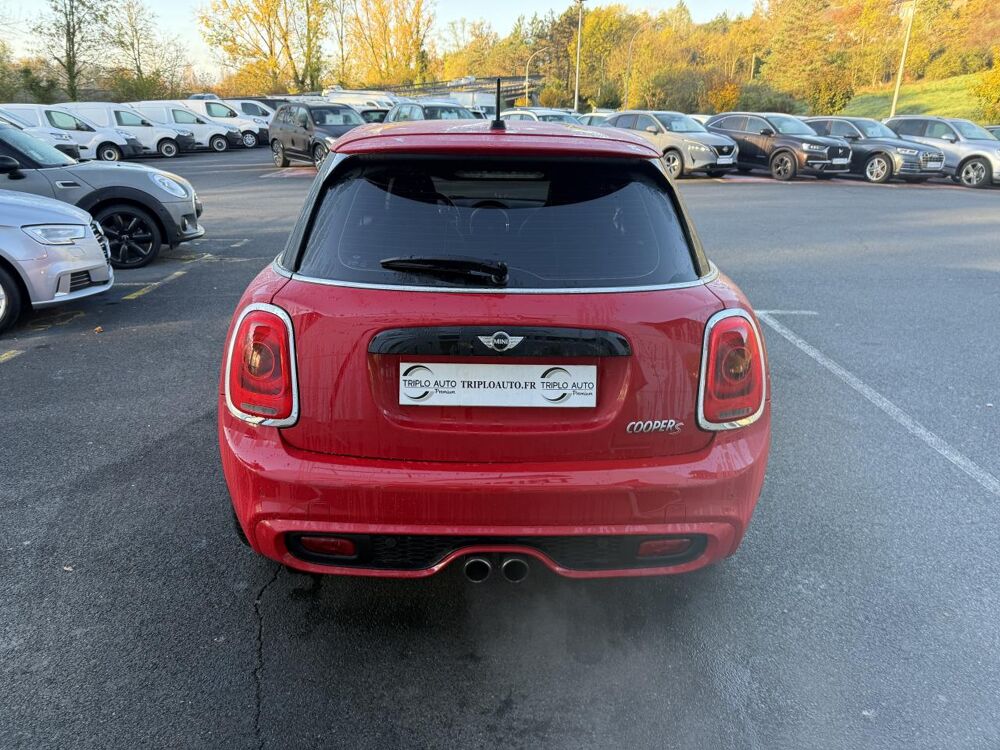 Cooper D 2.0i - 192 - BVA 5P F55 Cooper S Red Hot Chili RADAR AR + C 2018 occasion 19100 Brive-la-Gaillarde