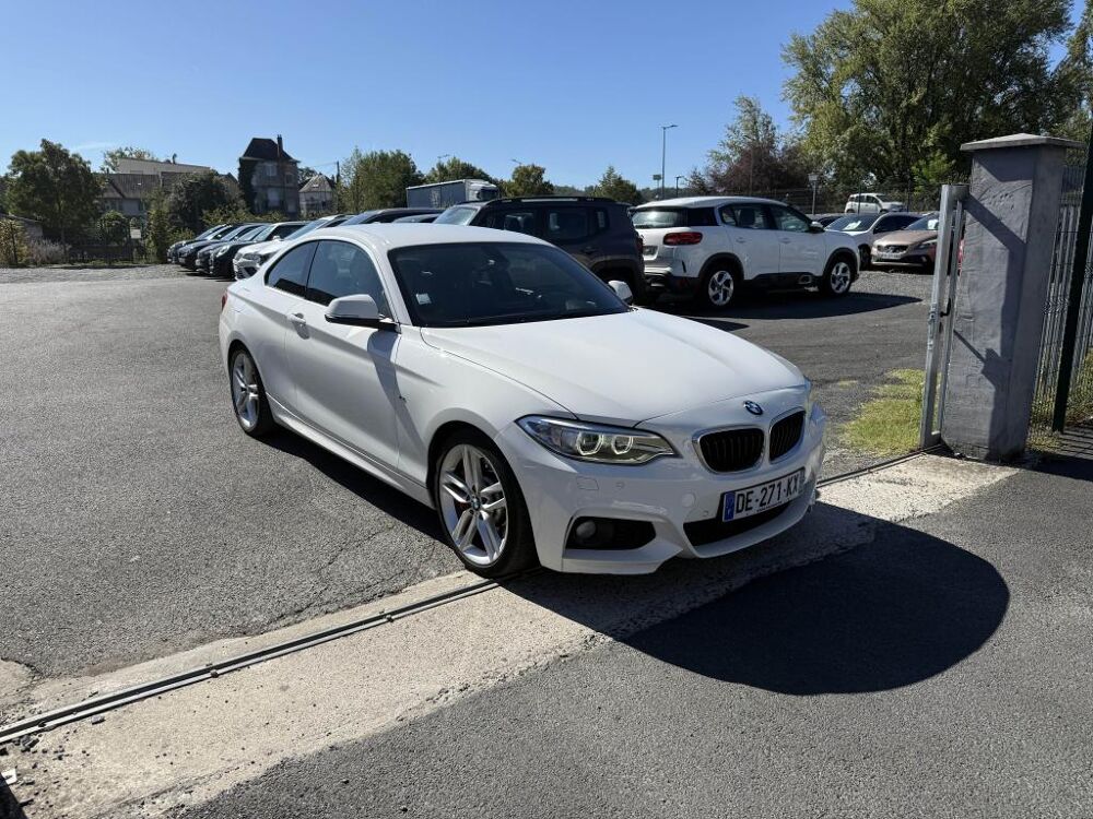 Serie 2 220d Coup&eacute; - BVA M Sport gps + clim + radar AR 2014 occasion 19100 Brive-la-Gaillarde