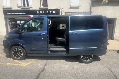 Transit Custom Ford 320 L1H1 2.0 EcoBlue - 185 ch - Carplay - 2 portes lat&eacute; 2020 occasion 78760 Jouars-Pontchartrain