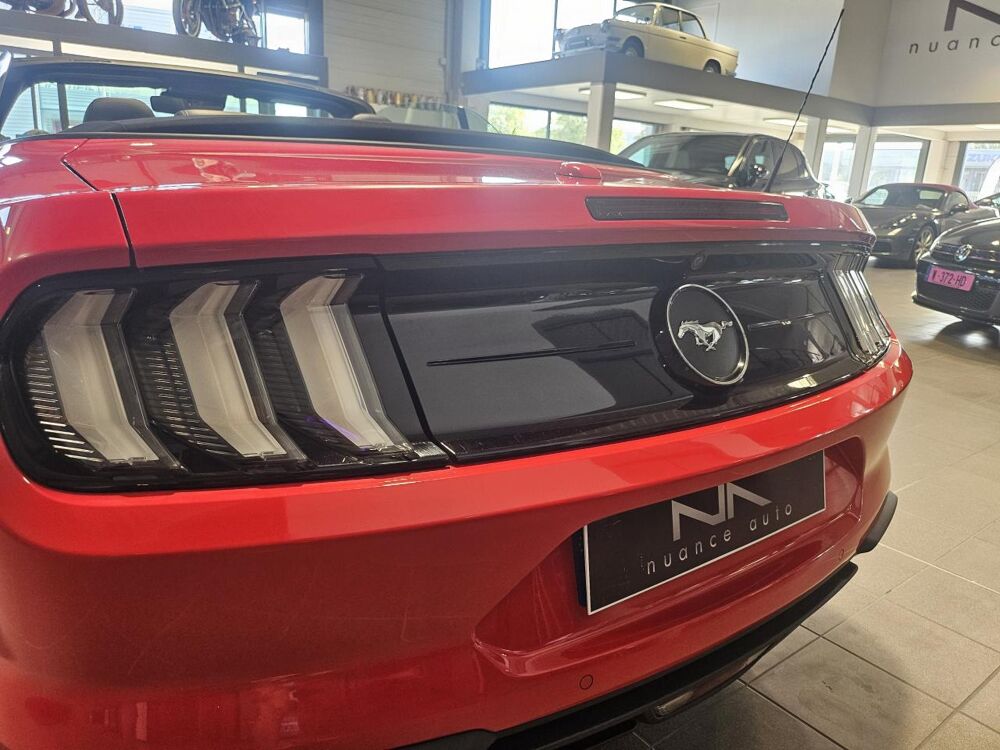 Mustang 2.3 EcoBoost 290 BVA CABRIOLET 2019 occasion 26000 Valence