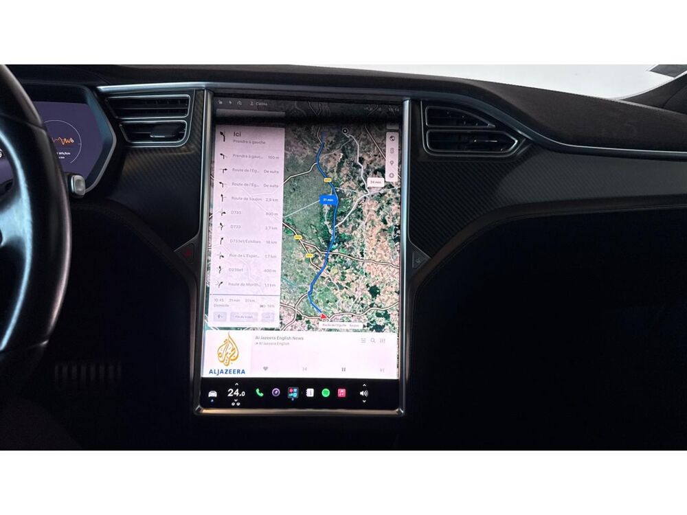 Model S 85D / 700 ch / SUPERCHARGE GRATUITE / TOIT OUVRANT / SOH 91% 2015 occasion 17600 Saujon