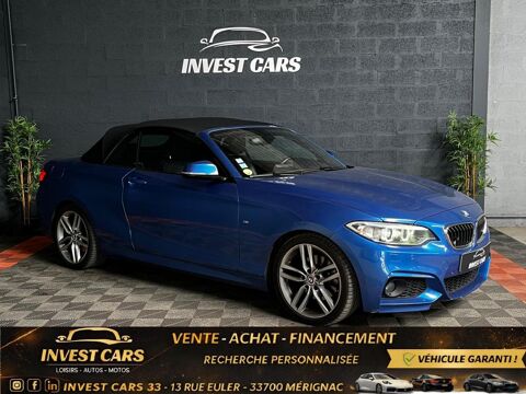 BMW Serie 2 220d CABRIOLET F23 FINITION M Sport GARANTIE 6 MOIS MINIMUM 2015 occasion M&eacute;rignac 33700