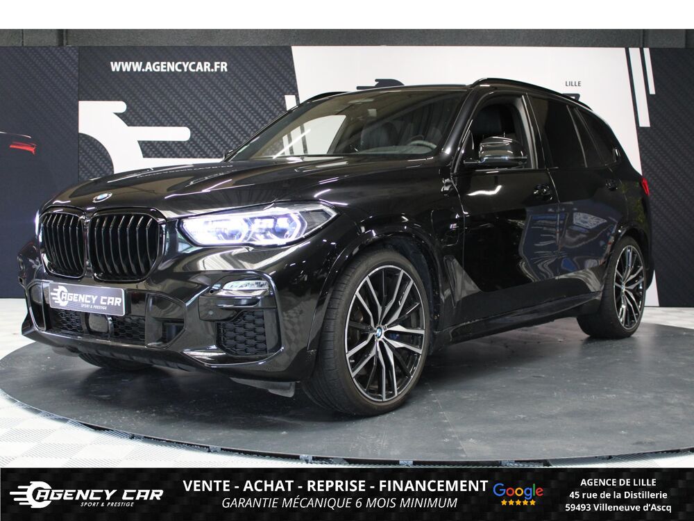 X5 45e xDrive BVA M Sport Suivi BMW Pack 1&egrave;re Classe Laser Harm 2021 occasion 59493 Villeneuve-d'Ascq