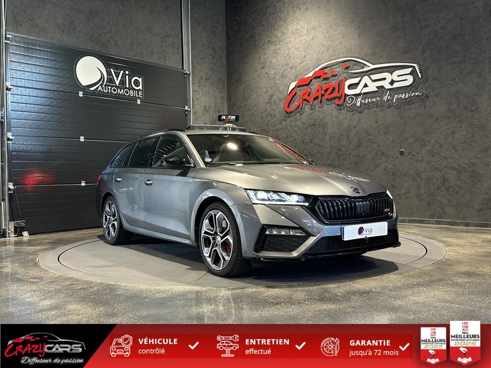 Octavia Combi RS 2.0 TSI - 245 - FULL OPTIONS : ACC - TOIT OUVRANT - 2024 occasion 25300 Pontarlier