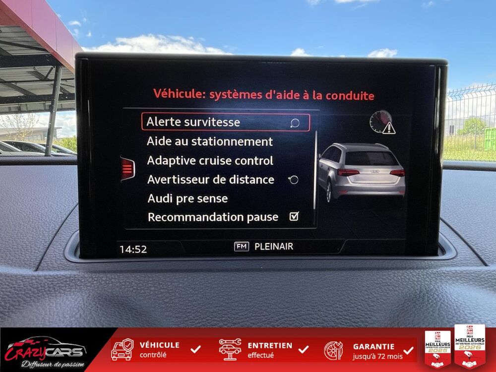 A3 1.5 35 TFSI 150 S-Tronic Business Line - AppleCarplay 2019 occasion 25300 Pontarlier
