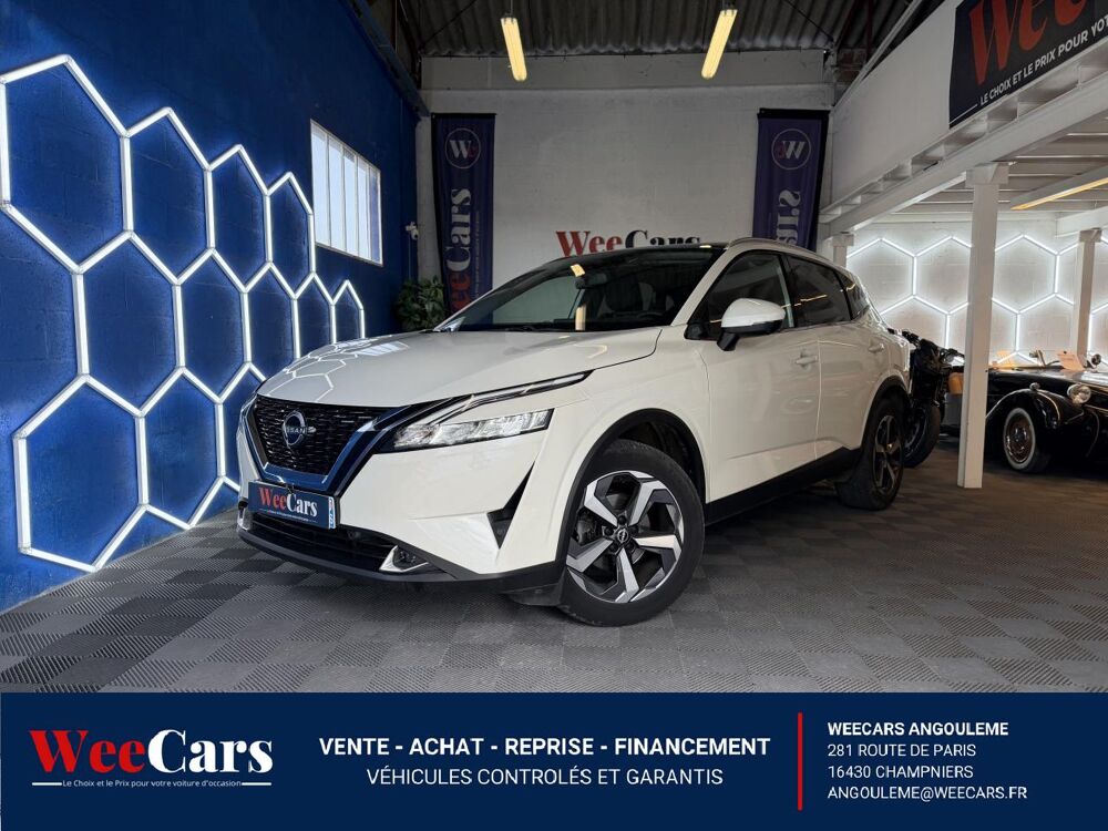 Qashqai 1.3 DIGT 160CH HYBRID MHEV N-CONNECTA 2WD X-TRONIC BVA - GAR 2024 occasion 16000 Angoul&ecirc;me