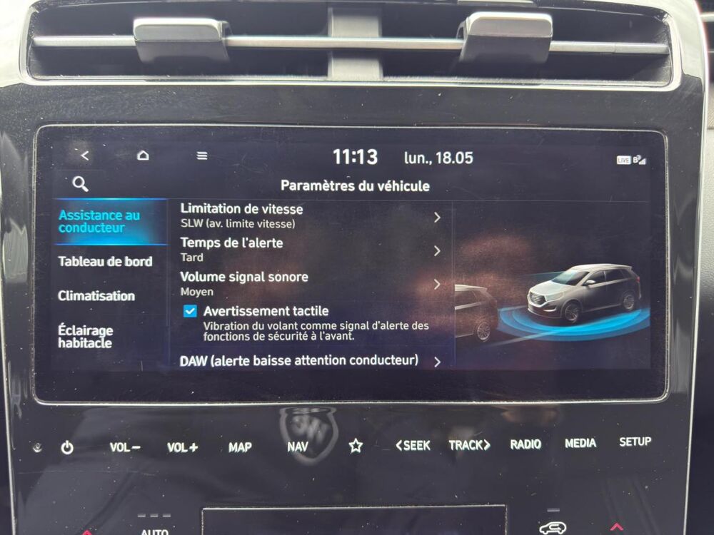 Tucson 1.6 CRDI 136 HYBRID MHEV 48VOLT CREATIVE 2WD DCT BVA CAMERA/ 2022 occasion 42170 Saint-Just-Saint-Rambert