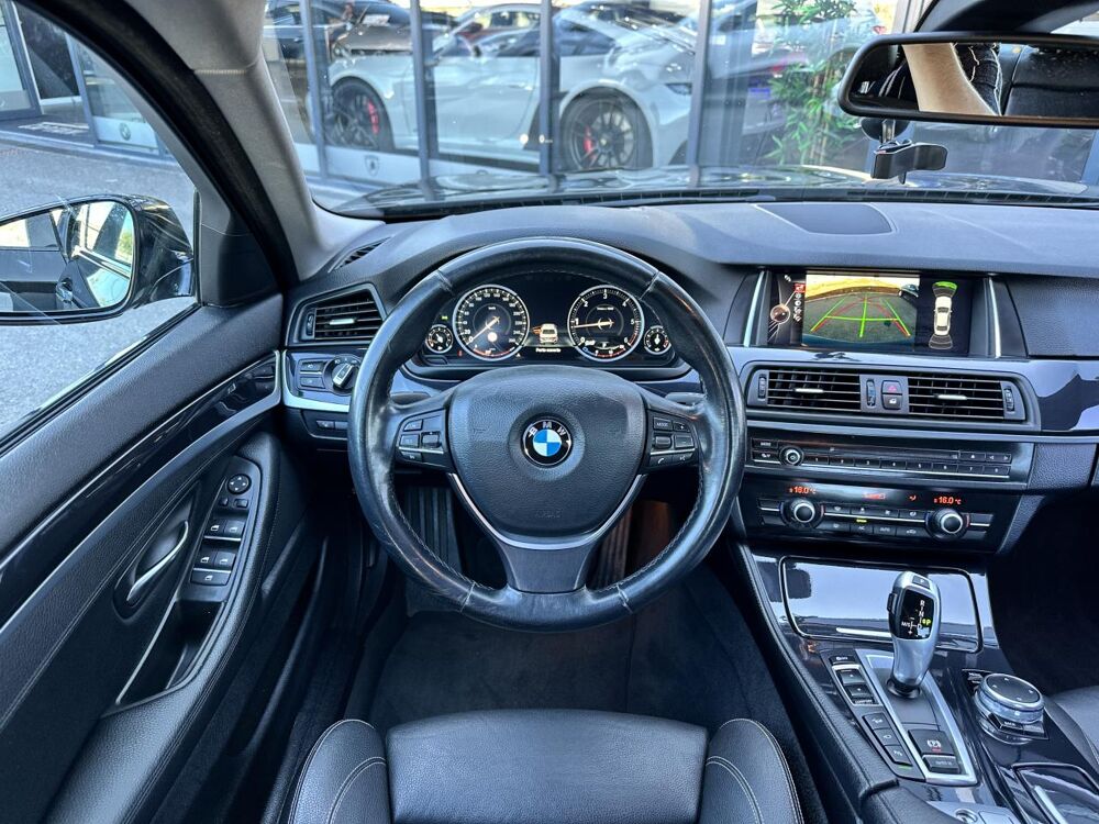 S&eacute;rie 5 F10 LCI 20D XDRIVE TECHNO DESIGN BVA8 ORIGINE FR 2EME MAIN - 2016 occasion 33450 Montussan