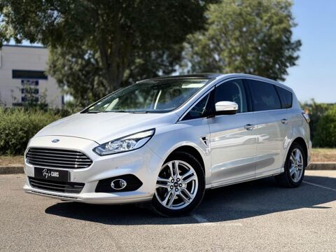 Ford S-MAX TITANIUM - 2.0 - 150CH- 7PL - TOIT PANO - SIEGES CHAUFFANTS 2019 occasion Saint-Cannat 13760