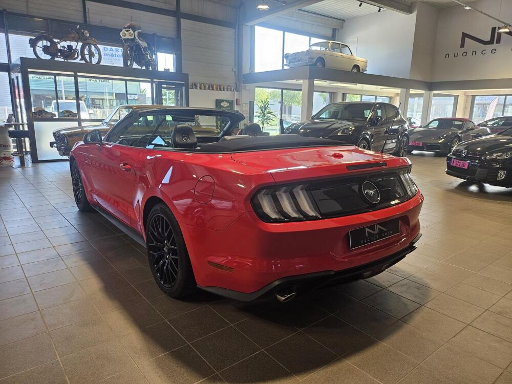 Mustang 2.3 EcoBoost 290 BVA CABRIOLET 2019 occasion 26000 Valence