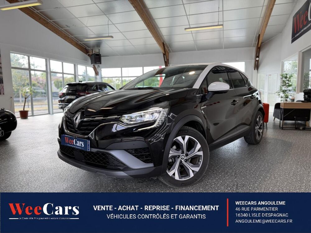 Captur 1.6 E-TECH 145H 90CH HYBRID FULL-HYBRID 1.2KWH RS LINE BVA G 2022 occasion 16000 Angoul&ecirc;me
