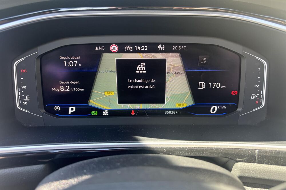 T-ROC 1.5 TSI 150 R-Line - CarPlay - Sieges & Volant Chauffants 2022 occasion 78760 Jouars-Pontchartrain