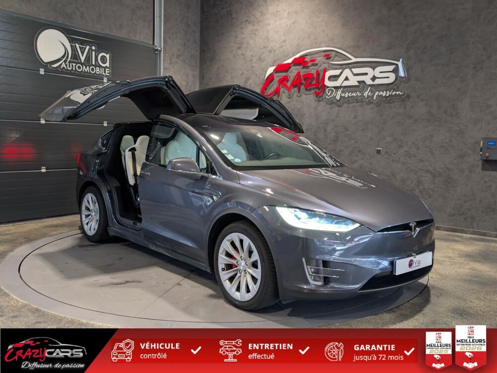 Model X Dual Motor Performance - 7 places - RAVEN - AUTOPILOT/FSD I 2020 occasion 25300 Pontarlier
