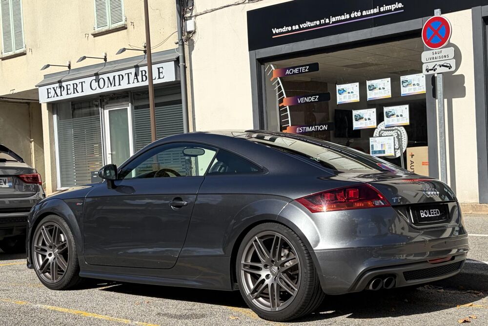 TT Coup&eacute; 1.8 TFSI - 160 COUPE S-Line - CARPLAY - CAMERA DE REC 2010 occasion 78760 Jouars-Pontchartrain