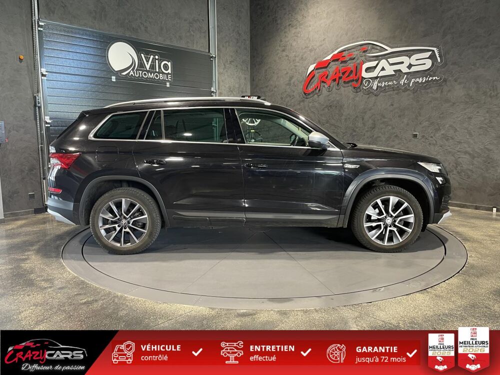 Kodiaq 2.0 TDI 150 DSG7 4x4 7 pl Scout - Cam&eacute;ra 360 - Attelage 2019 occasion 25300 Pontarlier