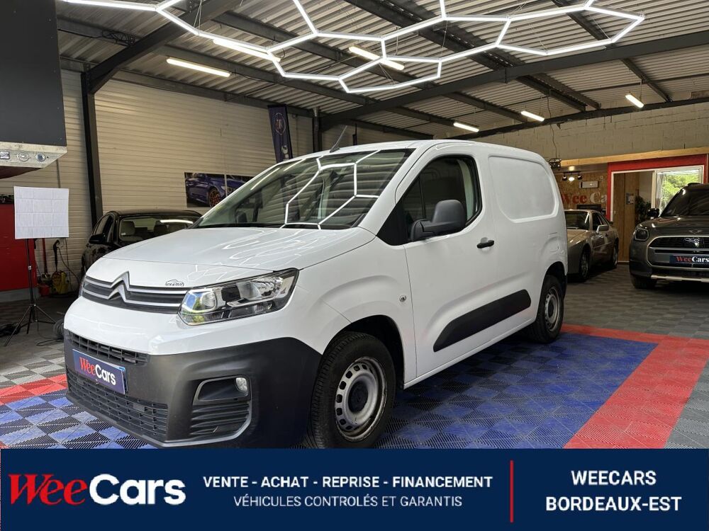 Berlingo GENERATION-I FOURGON 1.6 HDI 75 600KG 2019 occasion 33370 Artigues-pr&egrave;s-Bordeaux