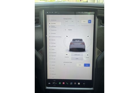 Model X 100D 525 ch- Autopilot Am&eacute;lior&eacute; - Int&eacute;rieur Cuir & Cam&eacute;ra 36 2018 occasion 78760 Jouars-Pontchartrain