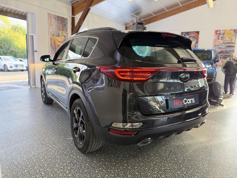 Sportage 1.6 CRDI 135CH HYBRID MHEV 48VOLT BLACK EDITION 4X2 DCT BVA 2021 occasion 16000 Angoul&ecirc;me