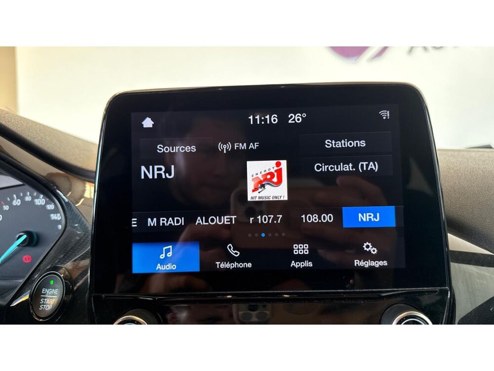 Fiesta 1.0 EcoBoost - 95 ST Line / CARPLAY / SUIVI FORD /CAPTEUR SO 2020 occasion 17600 Saujon