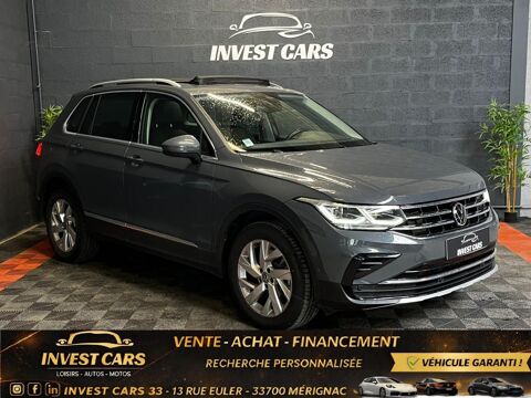 Volkswagen Tiguan 1.4 eHybrid 245ch DSG6 Elegance TOIT OUVRANT - CARPLAY - GAR 2022 occasion M&eacute;rignac 33700