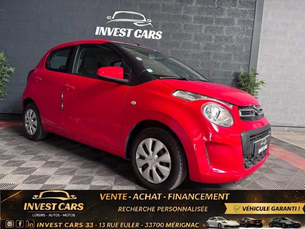C1 1.0i VTi 68CH - FINITION Feel - MOTEUR A CHAINE - GARANTIE 6 2018 occasion 33700 M&eacute;rignac