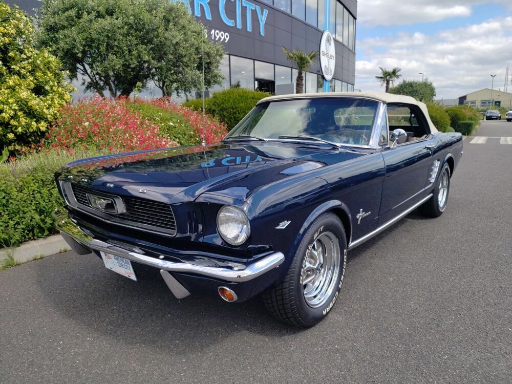 Mustang cabriolet 289 boite manuelle 4, int Pony 1966 occasion 91830 Le Coudray-Montceaux