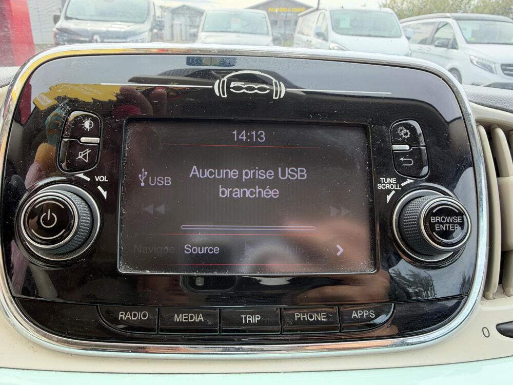 500 1.2i - 69 - BLUETOOTH 2017 occasion 25300 Pontarlier