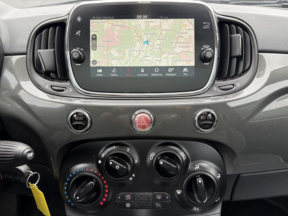 500 0.9i 85ch Turbo PHASE 2 /2017 / toit panoramique / carplay / 2017 occasion 30260 Orthoux-S&eacute;rignac-Quilhan