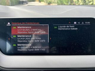 S&eacute;rie 1 118D 150CH - BVA - PACK M SPORT - CAM RECUL - CLIM AUTO - 2020 occasion 13760 Saint-Cannat