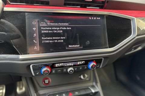 RS Q3 Audi 2.5 TFSI 400 ch Quattro S tronic Gris Nardo Suivi 2021 occasion 78760 Jouars-Pontchartrain