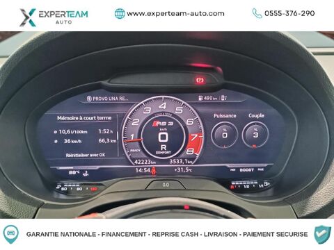 RS3 QUATTRO 2.5 TFSi 400ch S-TRONIC 2019 occasion 19100 Brive-la-Gaillarde