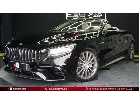 Mercedes Classe S 63 AMG 612ch 4Matic+ phase 2 cabriolet 2018 occasion Saint-Jean-d'Illac 33127