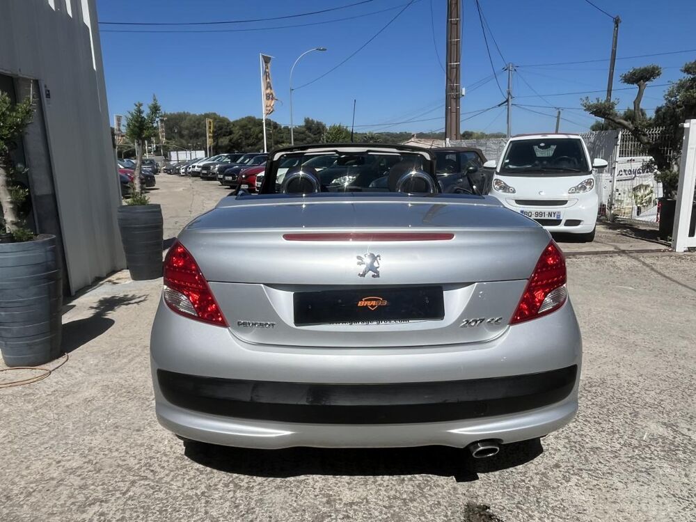 207 CC 1.6 VTi 16V - 120 CC COUPE CABRIOLET Sport PHASE 2 2011 occasion 83490 Le Muy