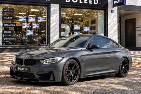 BMW M4 F82 COUP&Eacute;-431 CH-DKG-PACK CARBONE-HARMAN KARDON-CUIR ROUGE 2015 occasion Jouars-Pontchartrain 78760